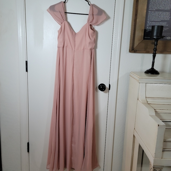 Birdy Grey Spence Convertible Dress in Dusty Rose | Prom or Bridesmaid Dress Sm - Picture 9 of 13